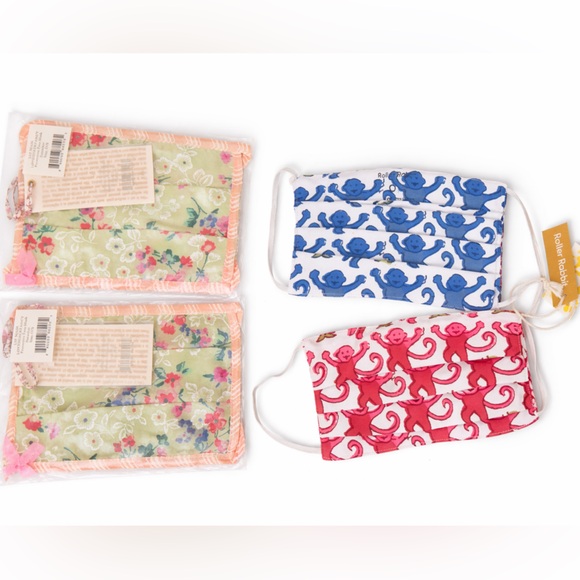 LoveShackFancy Accessories - Roller Rabbit and Love Shack Fancy Masks ALL NEW WITH TAGS